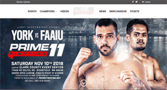 Desktop Screenshot of primefighting.com
